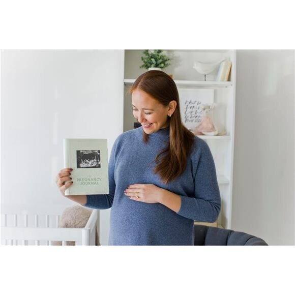 My Pregnancy Journal, Keepsake Pregnancy Memory Book with Sonogram Photo Insert - Picture 5 of 8